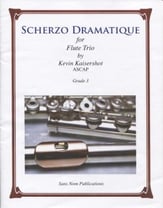 Scherzo Dramatique Flute Trio cover